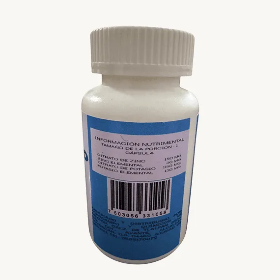 Citrato de Zinc+Potasio - Imagen 2